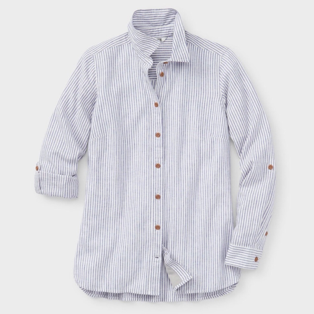 Duluth Trading Co Women's Artisan Hemp Long Sleeve Shirt